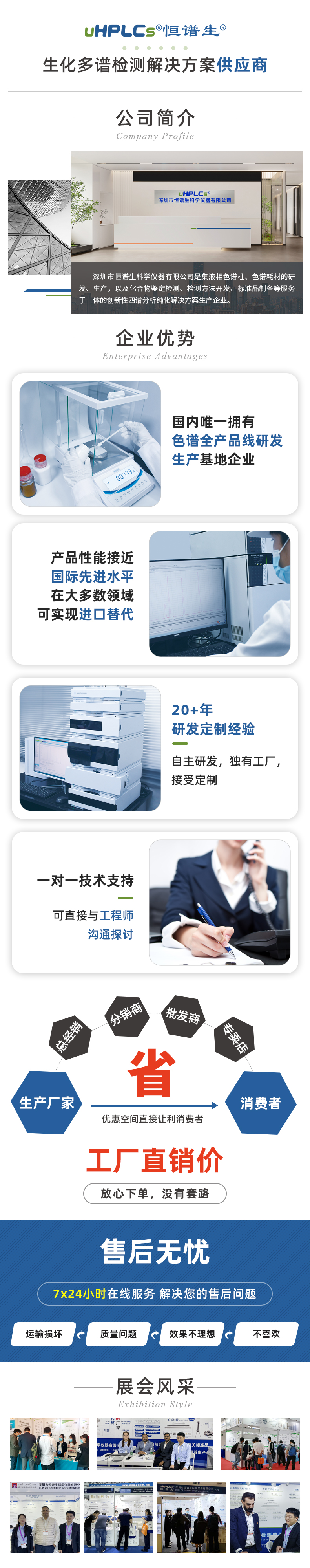 恒譜生液相色譜管線 色譜保護(hù)柱連接配件