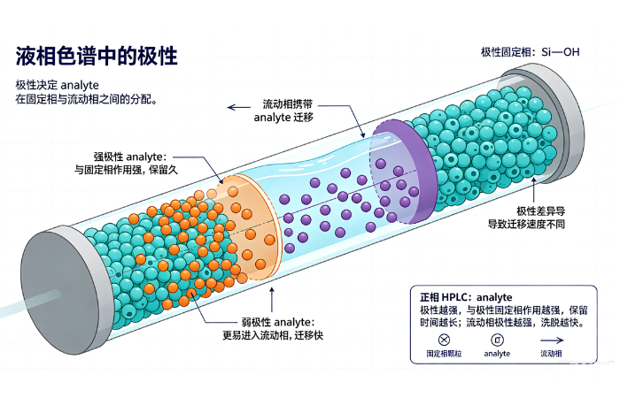 液相色谱出峰顺序与化合物极性有关吗？反相色谱保留机制解析！